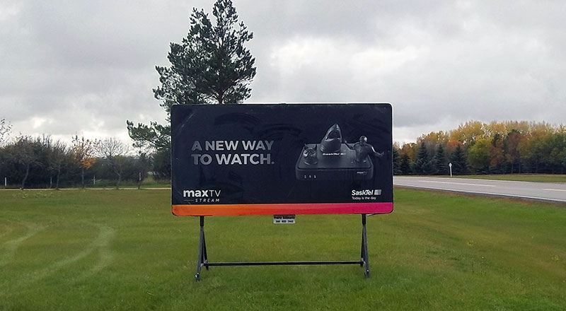 5' × 10' Mini Billboard